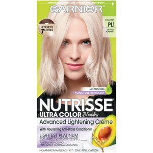 Garnier Nutrisse Ultra Color Nourishing Hair Color Creme, Ultra Pure Platinum , CVS