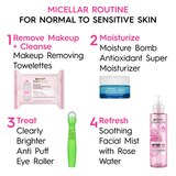 Garnier SkinActive Micellar Waterproof Makeup Remover Wipes, 25/Pack, thumbnail image 5 of 9