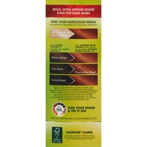 Garnier Nutrisse Ultra Color Nourishing Bold Permanent Hair Color Creme Garnier Nutrisse Ultra Color Nourishing Bold Permanent Hair Color Creme