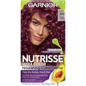Garnier Nutrisse Ultra Color Nourishing Hair Color Creme, Sweet Grenadine , CVS