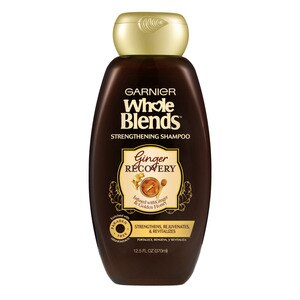 Garnier Whole Blends Ginger Recovery Strengthening Shampoo, 12.5 OZ