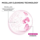 Garnier SkinActive Micellar Cleansing Water with Rose Water, thumbnail image 4 of 9