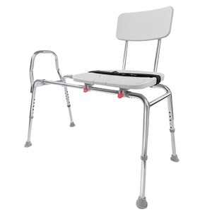 Eagle Health Supplies Sliding Transfer Bench With Cut-Out Seat , CVS