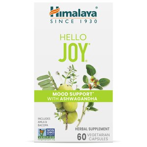 Himalaya Hello Joy Ashwagandha Mood Support Capsules, 60 CT