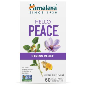 Himalaya Hello Peace Stress Relief Capsules, 60 CT