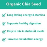 Sanar Naturals Organic Chia Seed, 10 OZ, thumbnail image 4 of 7