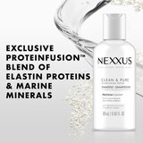 Nexxus Clean & Pure Nourising Hair Detox Shampoo, 3 OZ, thumbnail image 4 of 5