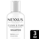 Nexxus Clean & Pure Nourising Hair Detox Shampoo, 3 OZ, thumbnail image 5 of 5