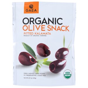 Gaea Organic Kalamata Olive Snack, 2.3 Oz , CVS