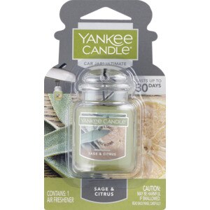 Yankee Candle Sage & Citrus Car Jar Ultimate Air Freshener