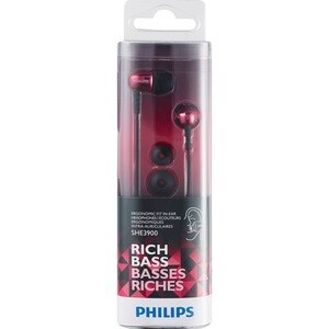 Philips Rich Bass In-Ear Headphones, Pink , CVS