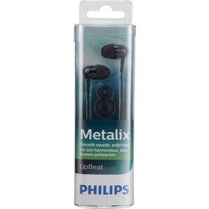 Philips Rich Bass In-Ear Headphones With Mic, Black SHE3900 , CVS