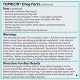 Topricin Foot Pain Relief Cream, thumbnail image 4 of 4