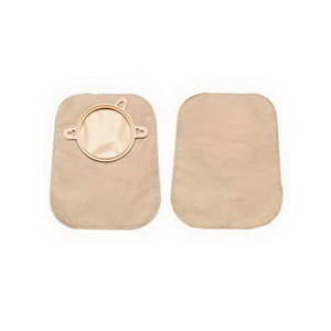 Hollister New Image 2 Piece Closed End Mini Pouch 2 1/4 in. Flange Beige, 60CT