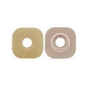 Hollister New Image 2-Piece Pre-Cut Flextend Flat Skin Barrier 1-1/8 in. Stoma 2-3/4 in. Flange, 5CT