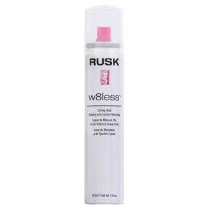 Rusk Designer Collection W8less Strong Hold Shaping and Control Spray, 1.5 OZ
