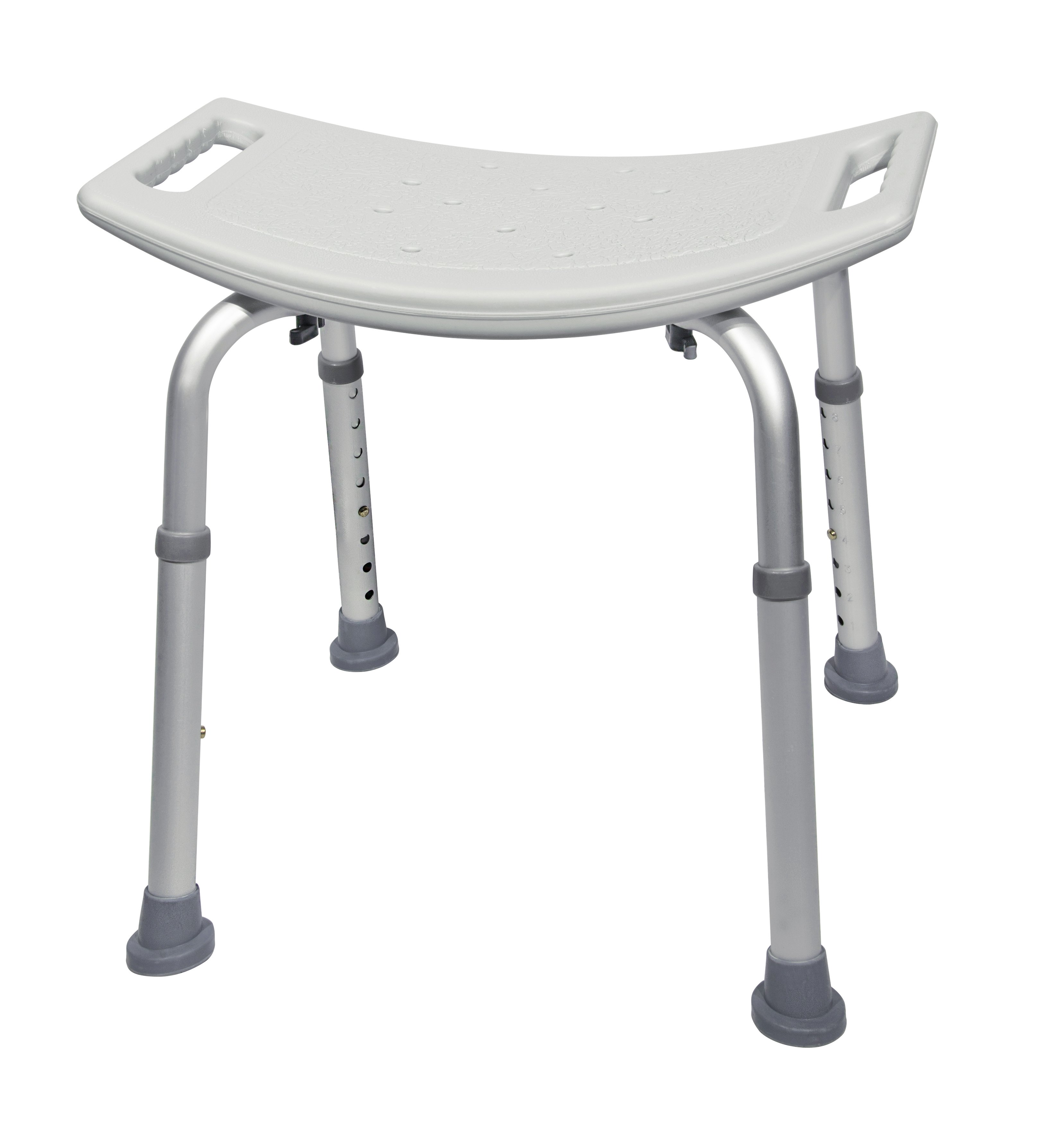 McKesson Bath Bench 19-1/4 Inch Seat Width 300 Lbs. Weight Capacity, Gray , CVS