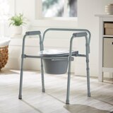 McKesson Commode Chair 13-1/2 Inch Seat Width 350 lbs. Weight Capacity, Gray, thumbnail image 2 of 2