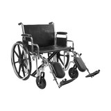 McKesson Bariatric Wheelchair 24 Inch Seat Width 450 lbs. Weight Capacity, thumbnail image 3 of 4