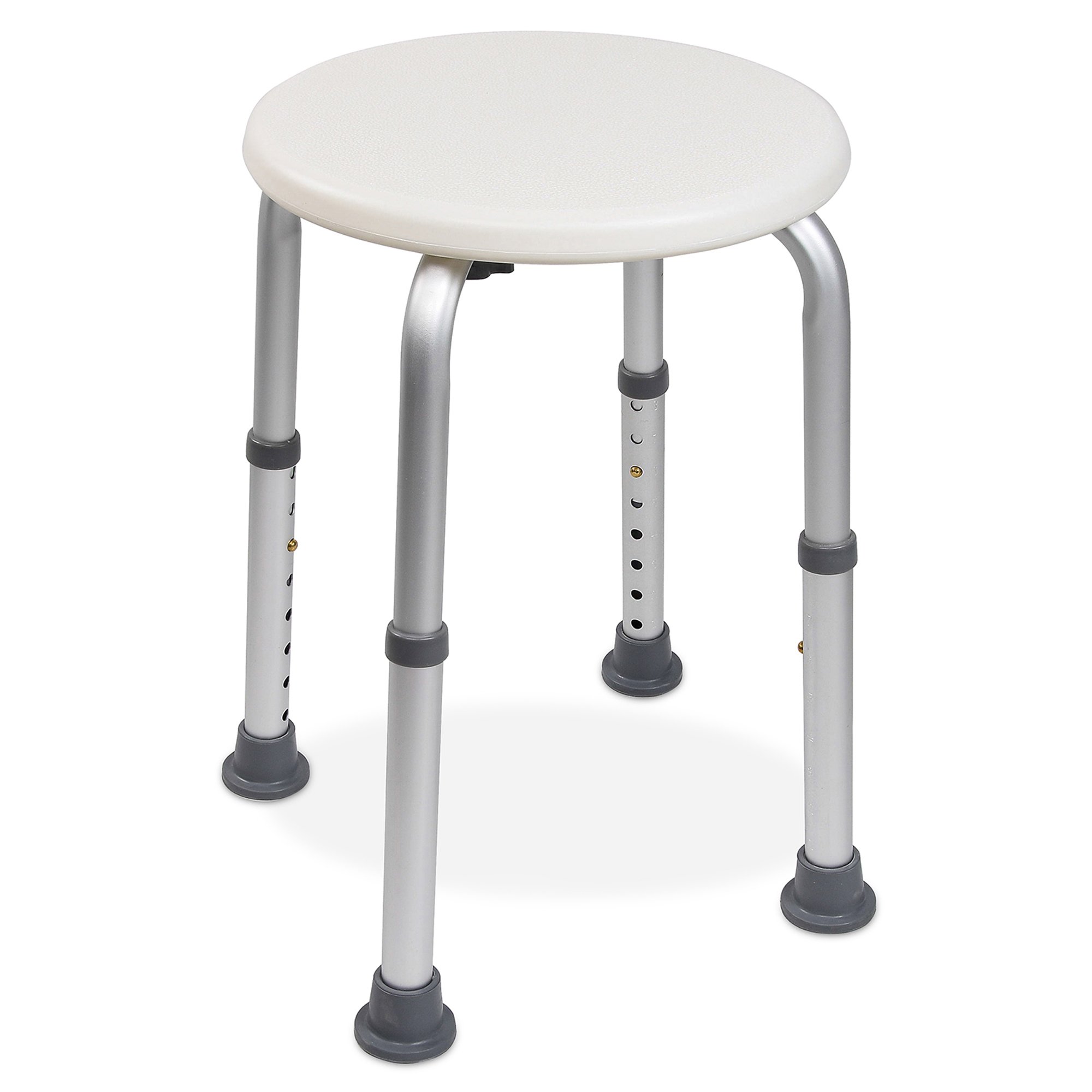 McKesson Shower Stool, 13 Inch Seat Width, 300 Lbs. Weight Capacity, White , CVS