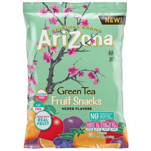 Arizona Green Tea Fruit Snacks, Mixed Flavors, 5 Oz , CVS