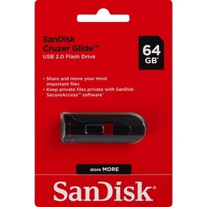 SanDisk Cruzer Glide USB Flash Drive, 64GB , CVS