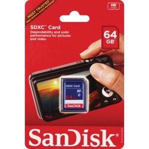 Sandisk SDXC Card, 64 GB , CVS