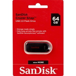 SanDisk Cruzer Dial USB Flash Drive, 64GB , CVS