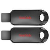 Cruzer Snap USB Flash Drive, 32GB, 2-Pack, thumbnail image 1 of 4