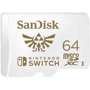 SanDisk microSDXC UHS-I Card for Nintendo Switch, 64GB