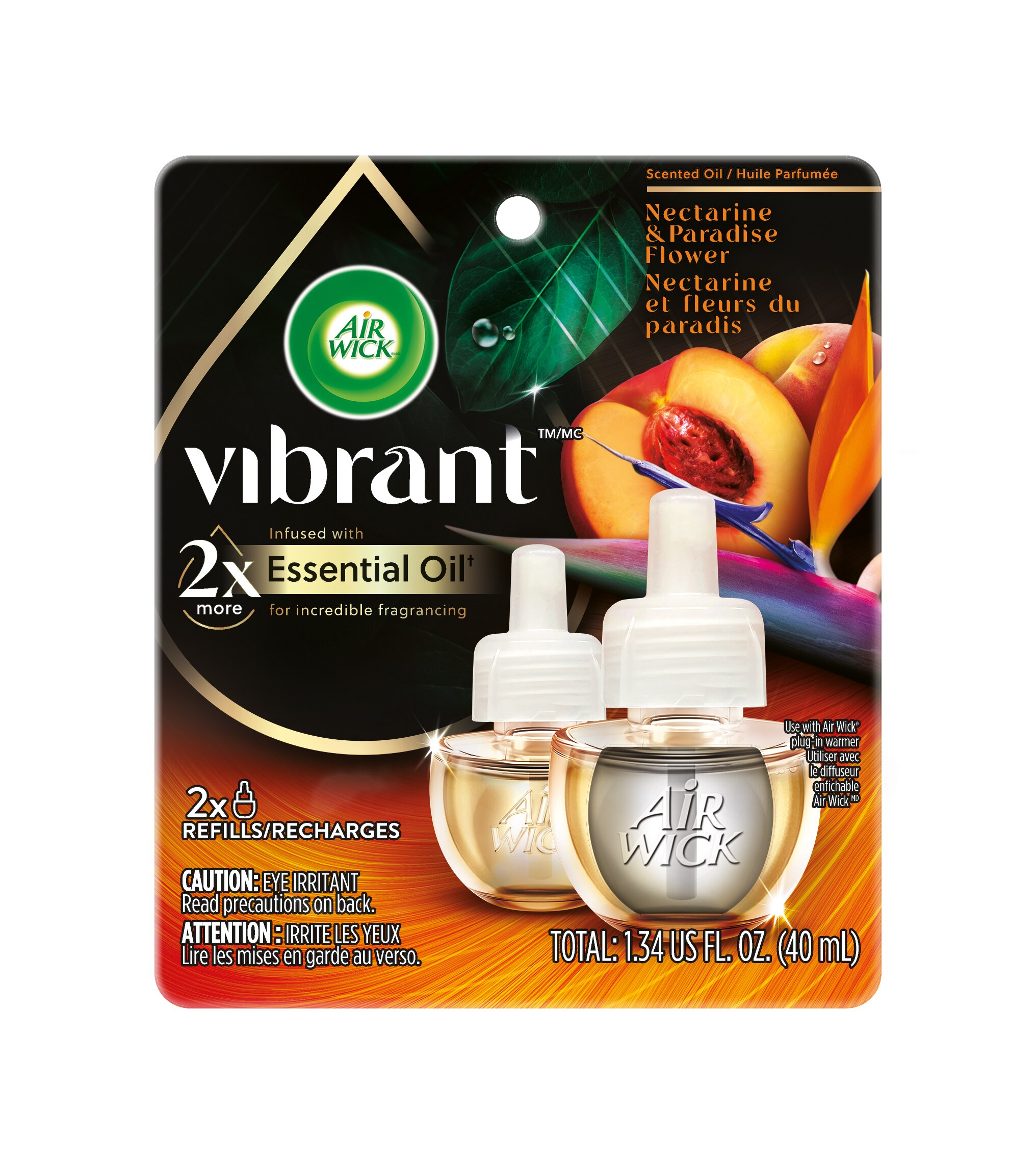 Introducing Air Wick® Vibrant - Infused with 2x more natural essential  oils* for our most amazing fragrance experience.