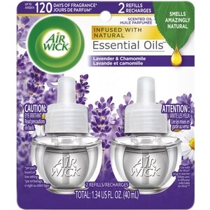 Air Wick Scented Oil Twin Refill, Lavender & Chamomile, 1.34 Oz - 0.67 Oz , CVS