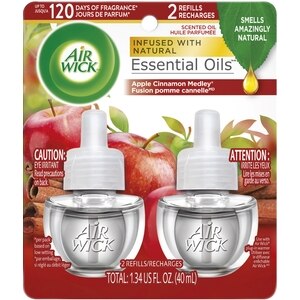 Air Wick Scented Oil Twin Refill, Apple Cinnamon Medley
