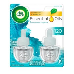 Air Wick Scented Oil Twin Refill, Ocean Breeze, 1.34 Oz - 0.67 Oz , CVS