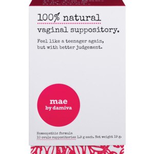  Mae 100% Natural Vaginal Suppository 
