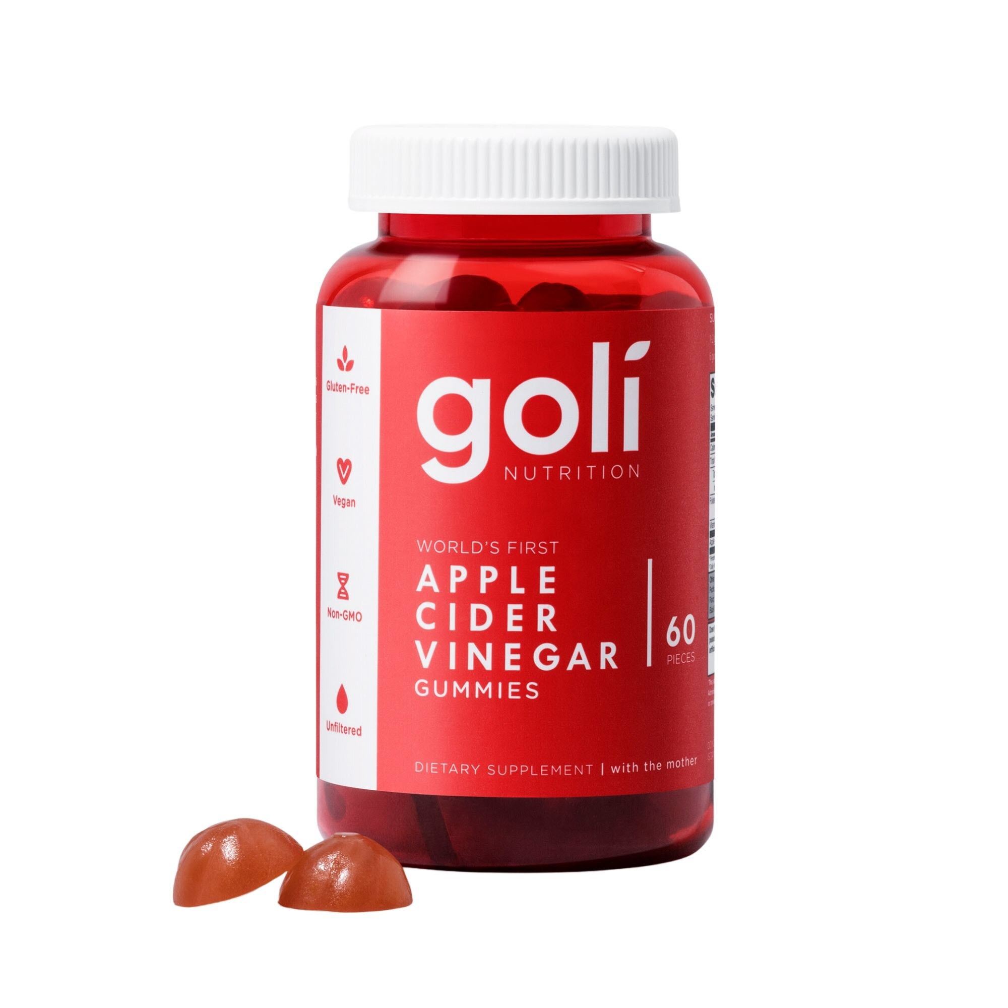 GOLI Apple Cider Vinegar Gummies, 60 Ct , CVS