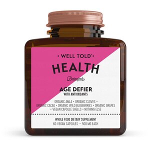 Well Told Health Age Defier With Antioxidants Capsules, 60 CT