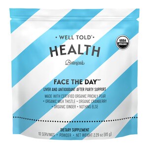 Well Told Health Face The Day After Party Support Powder, 2.29 OZ