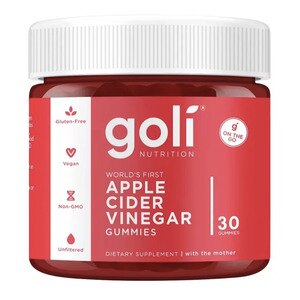 GOLI Trial Size Apple Cider Vinegar Gummies, 30 Ct , CVS