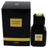 Amber Wood by Ajmal for Unisex - 3.4 oz EDP Spray, thumbnail image 1 of 1