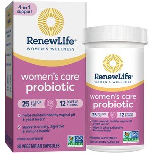 Renew Life Ultimate Flora Womens Care Probiotic, 25 Billion CFU Capsules