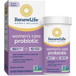 Renew Life Probiotics Women's Care, 50 Billion CFU, 30 Ct , CVS