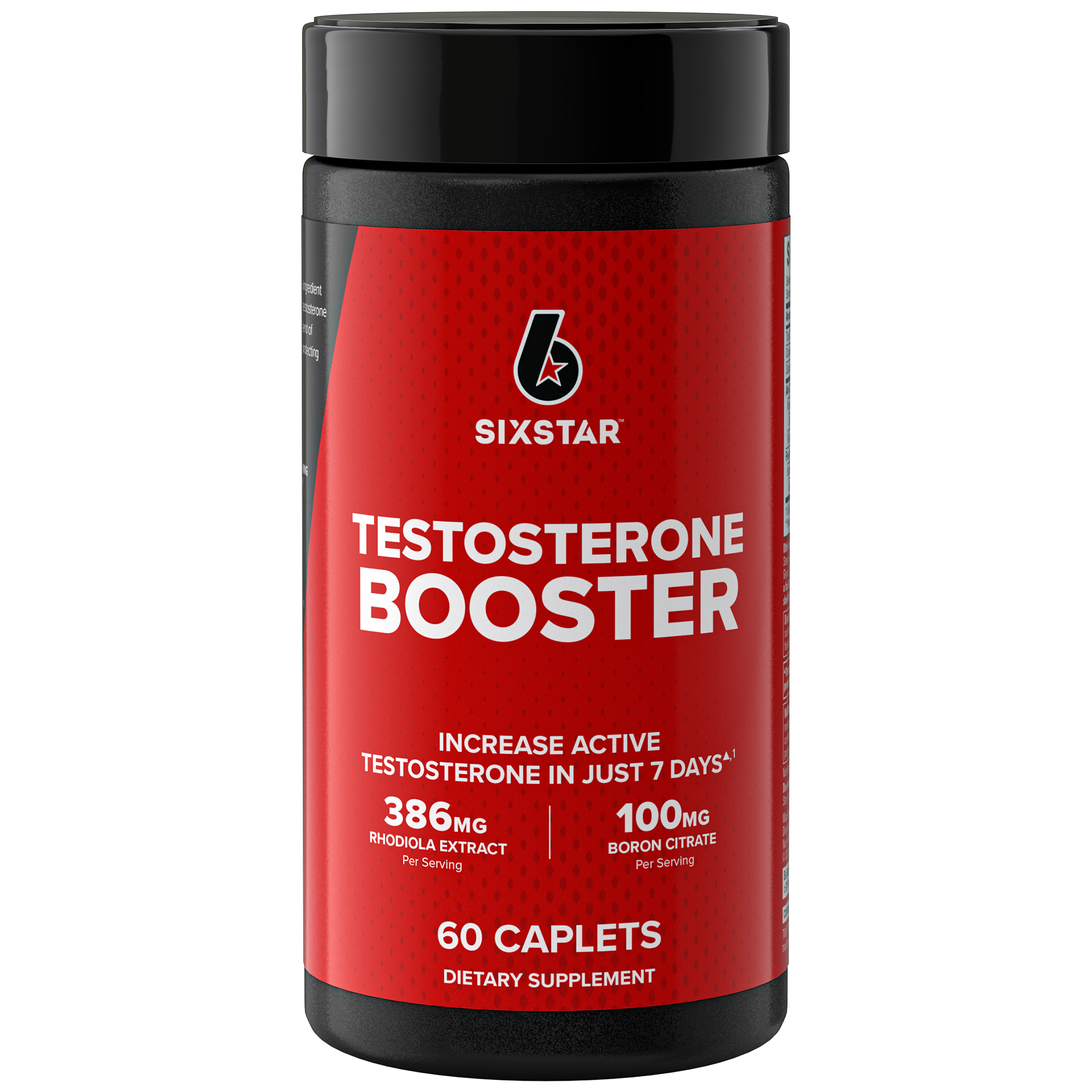 Six Star Testosterone Booster - Suplemento dietario para potenciar la testosterona