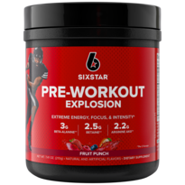 Six Star Pre Workout Explosion