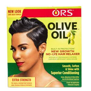 ORS Olive Oil Built-In Protection New Growth No-Lye Extra Strength Hair Relaxer