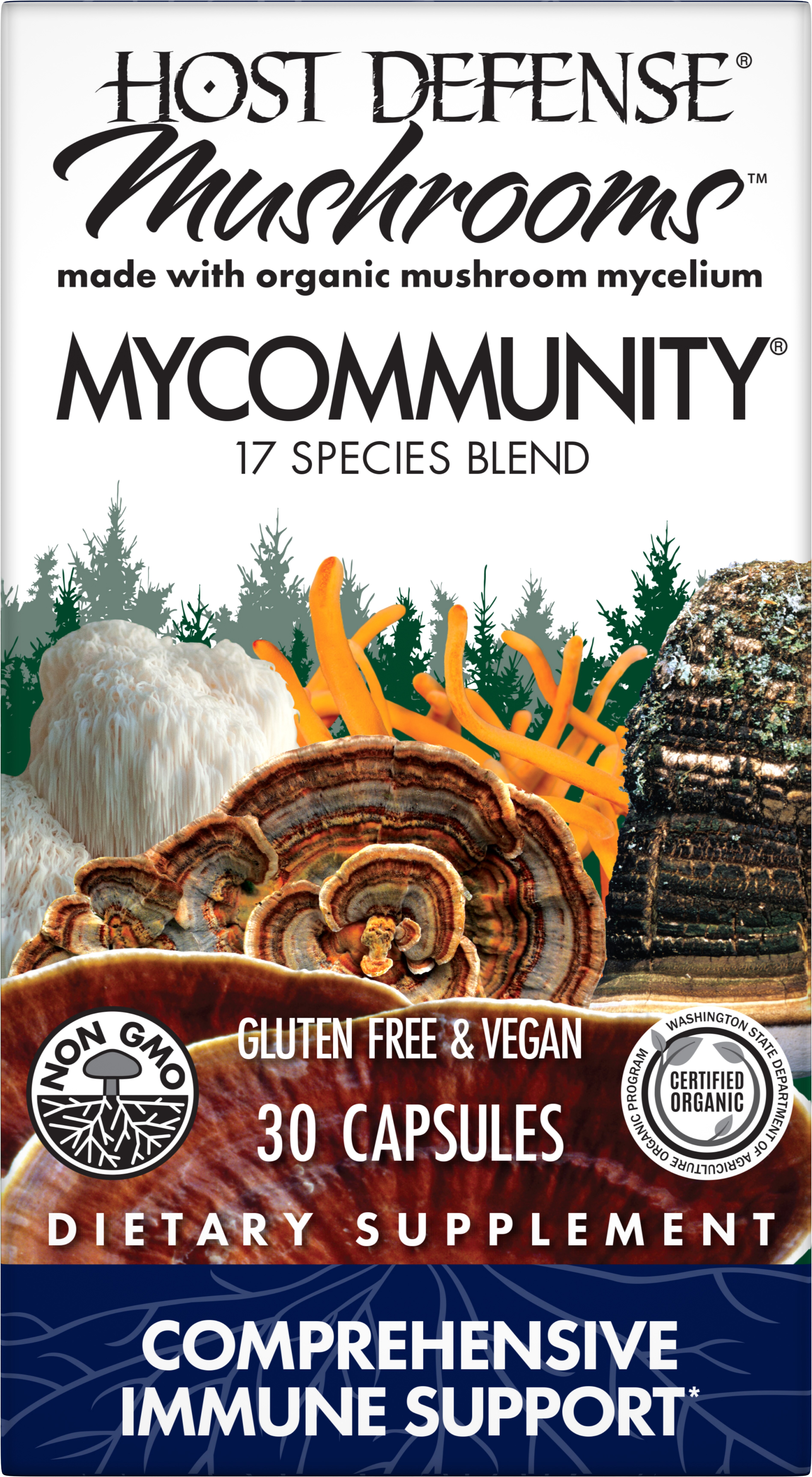 Host Defense Mushrooms MyCommunity, 30 Ct , CVS