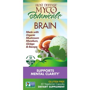 Host Defense MycoBotanicals Brain, 60 CT