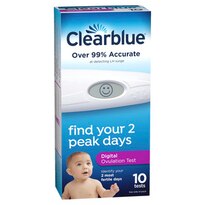 Clearblue Digital Ovulation Predictor Kit, 10 CT