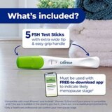 ClearBlue Menopause Stage Indicator Test, 5 PK, thumbnail image 3 of 8