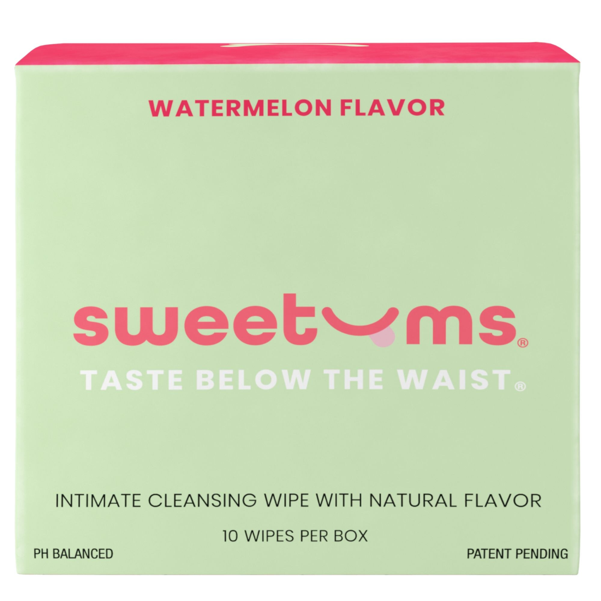 Sweetums Wipes, Watermelon - 10 Ct , CVS